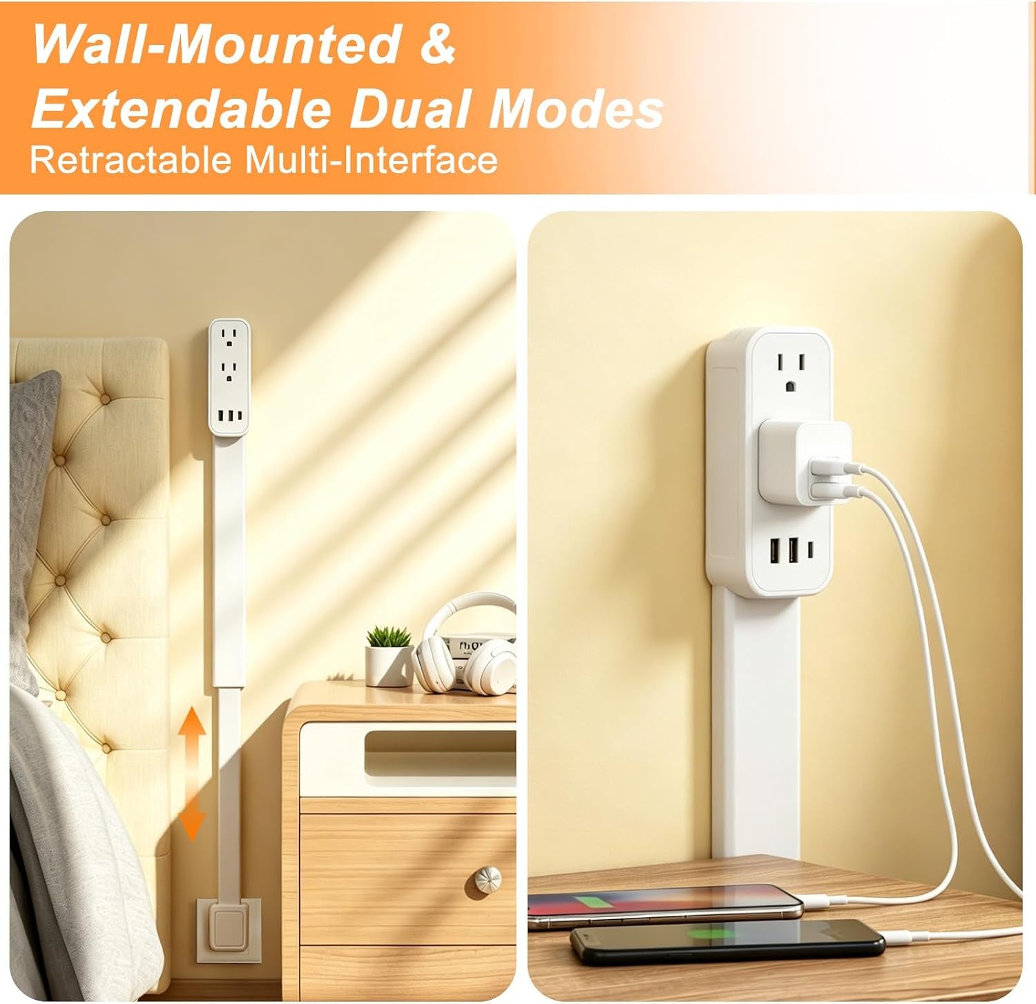 Adjustable Rotating Outlet Extender